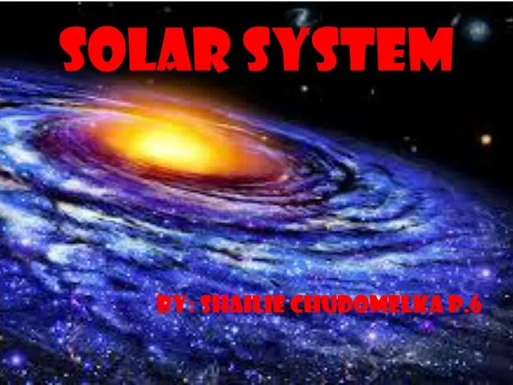 PPT Solar System PowerPoint Presentation Free Download ID 2705720