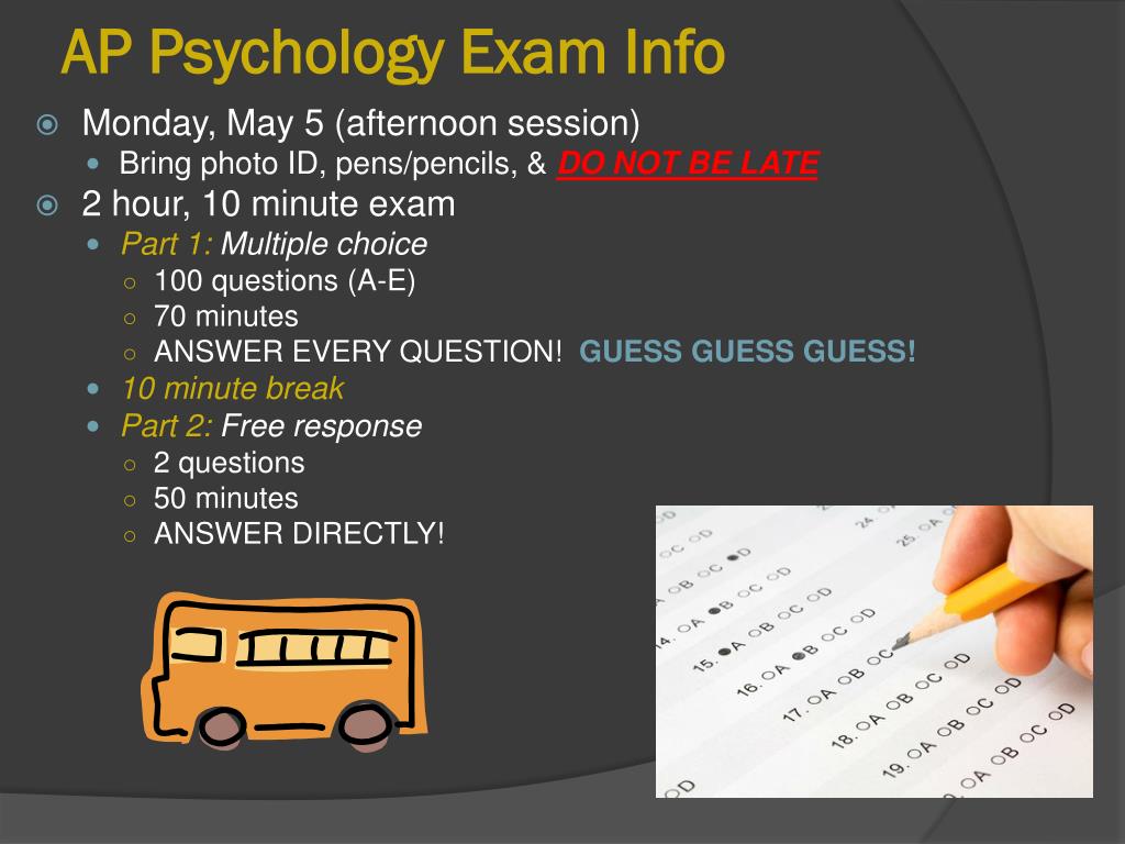 PPT AP Psychology Exam Info PowerPoint Presentation, free download
