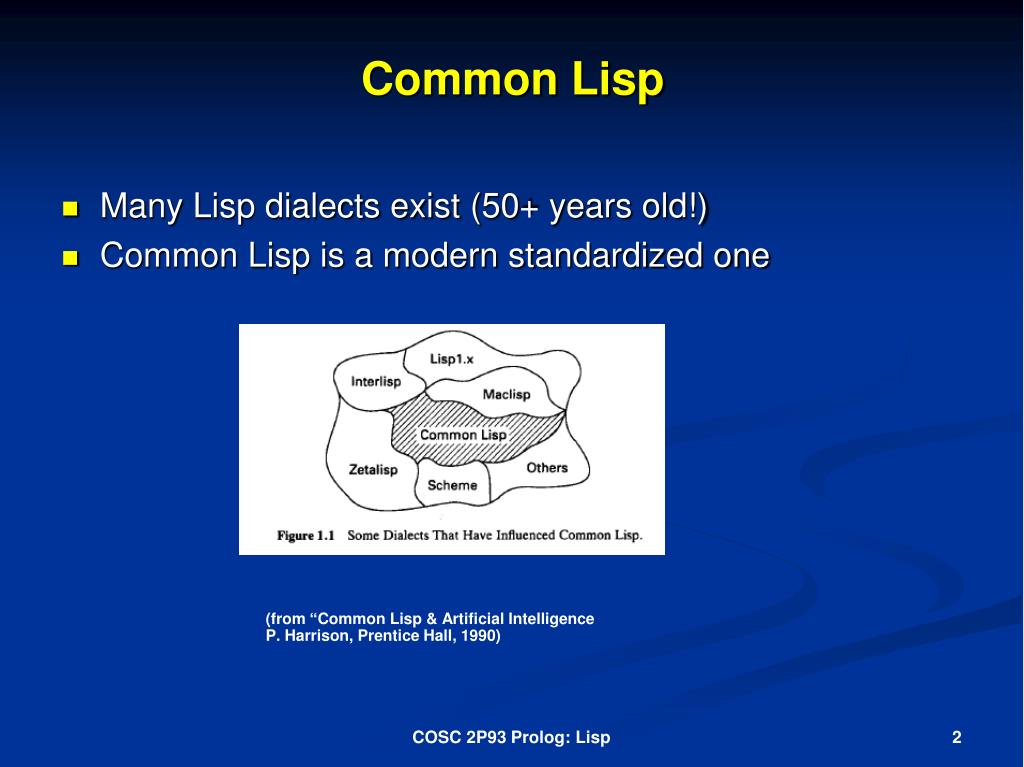 PPT Lisp A History PowerPoint Presentation Free Download ID 2706567