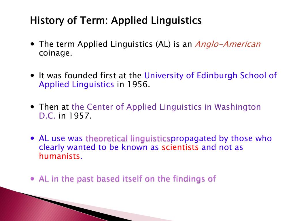 Terms apply. Terms of applied Linguistics. Theoretical Linguistics and applied Linguistics. Applied Linguistics is. Theoretical and applied Linguistics presentation.