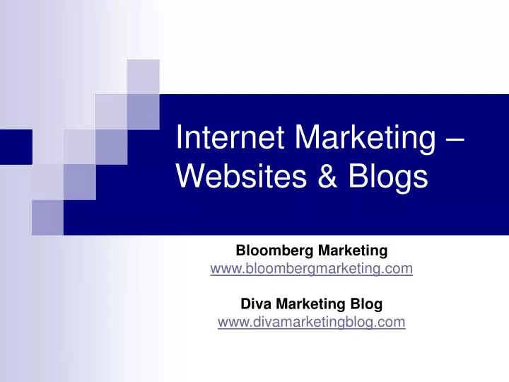 internet marketing websites blogs n.