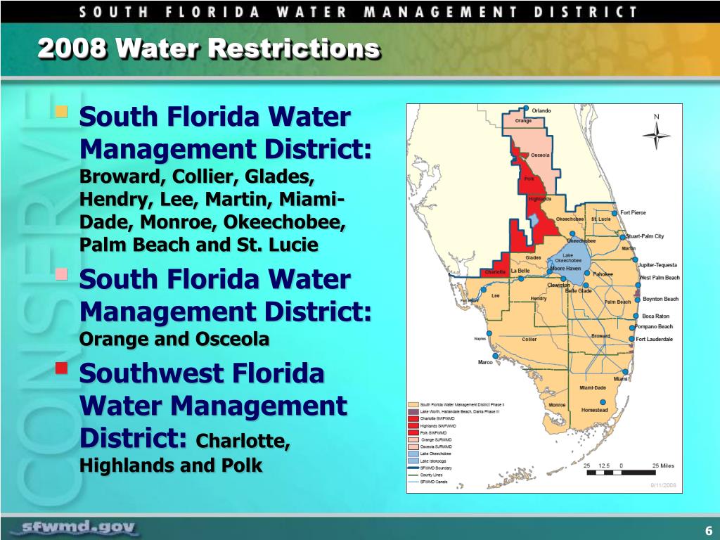 PPT SOUTH FLORIDA Water Shortage Restrictions September 2008