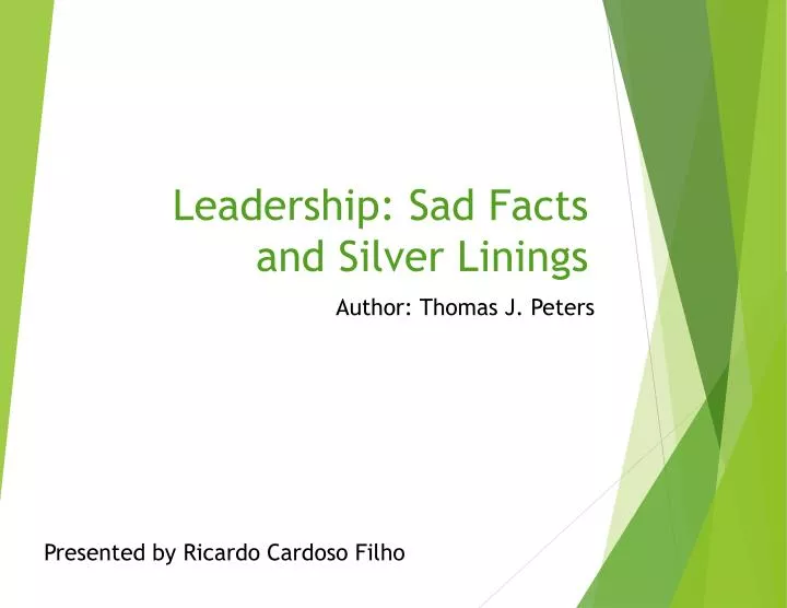 leadership sad facts and silver linings n.