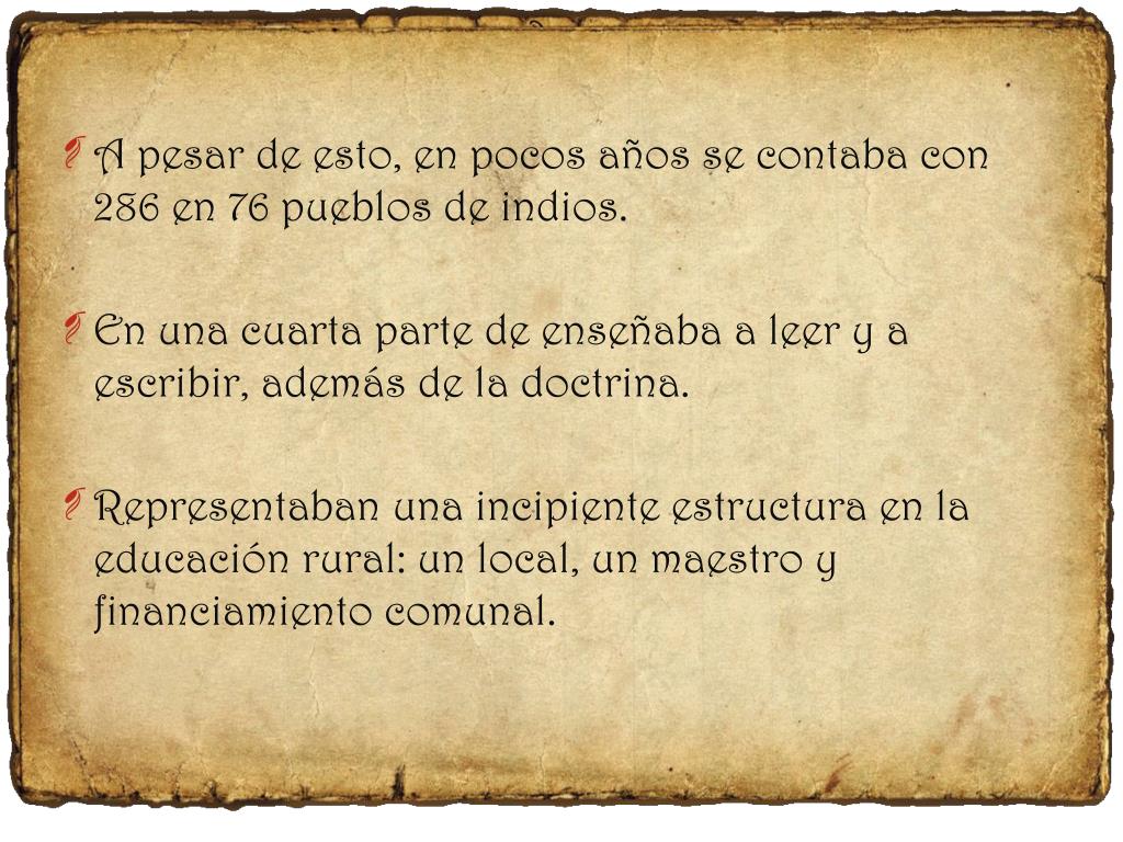 PPT - Enseñanza y Nacionalismo intelectual al final de la Colonia