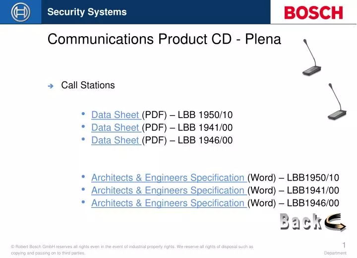 Ppt Communications Product Cd Plena Powerpoint Presentation