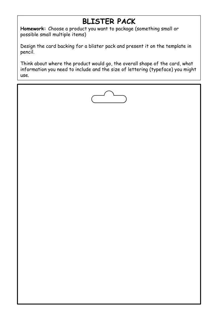 PPT - BLISTER PACK PowerPoint Presentation, free download - ID:2710984