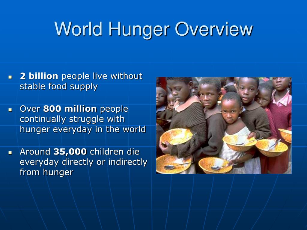 presentation on world hunger