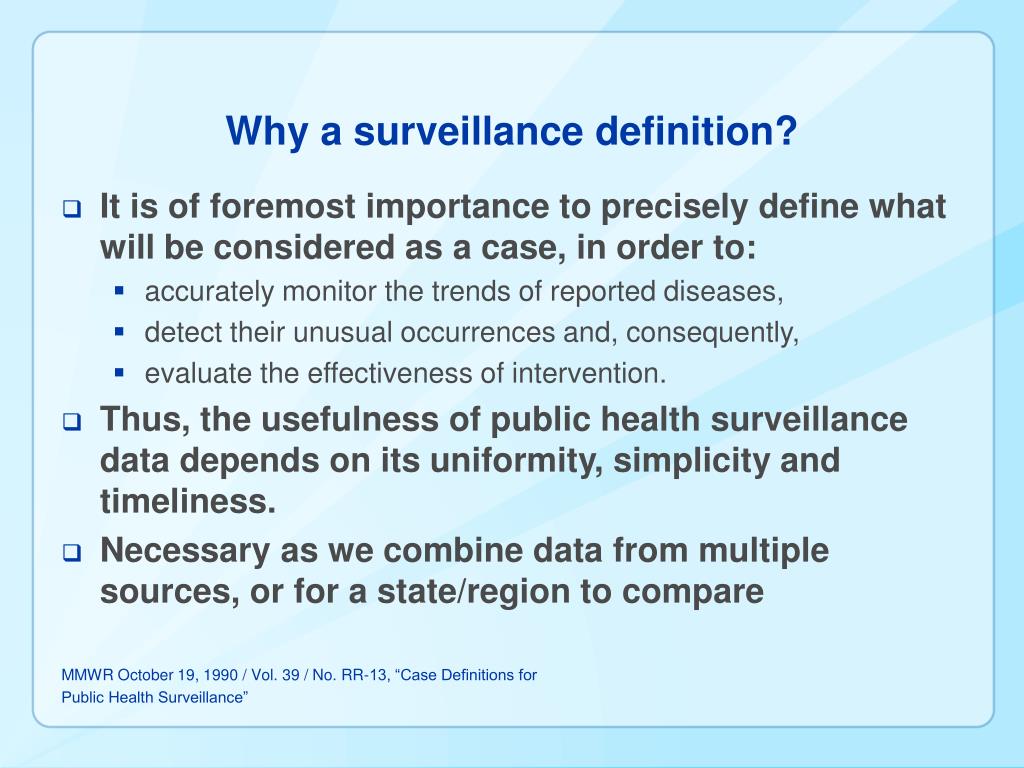 PPT Surveillance case definitions for disorders detected by dried