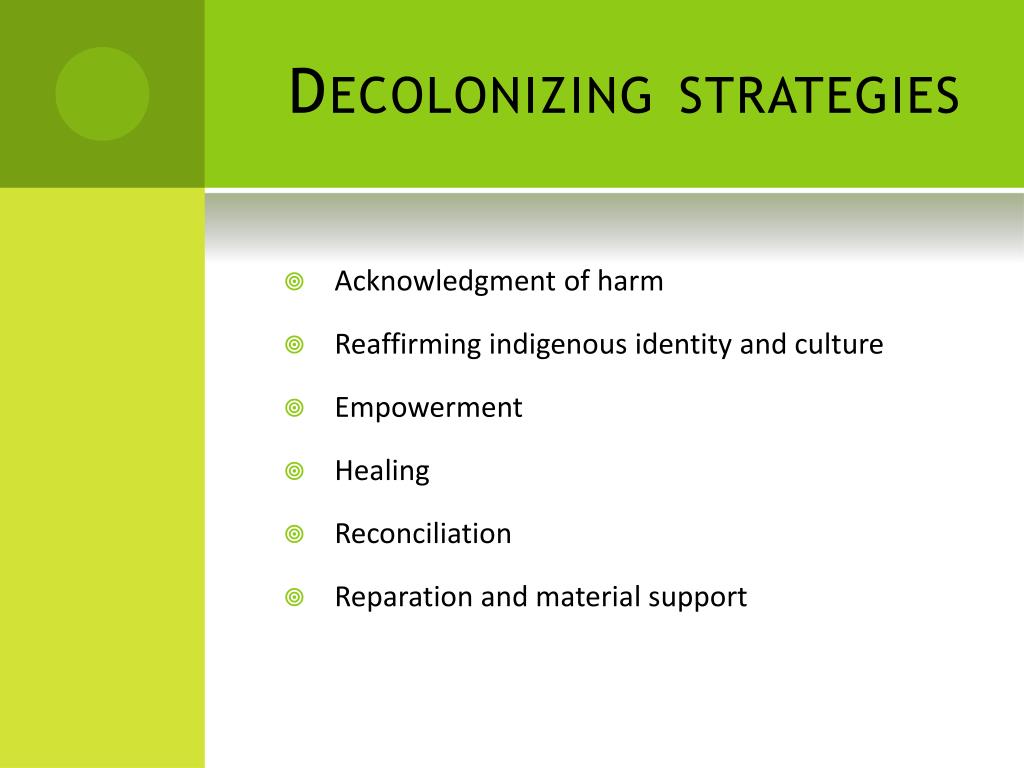 decolonizing methodologies