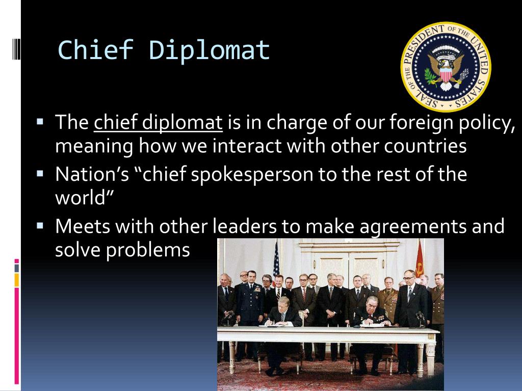 PPT Roles Of The President PowerPoint Presentation Free Download 