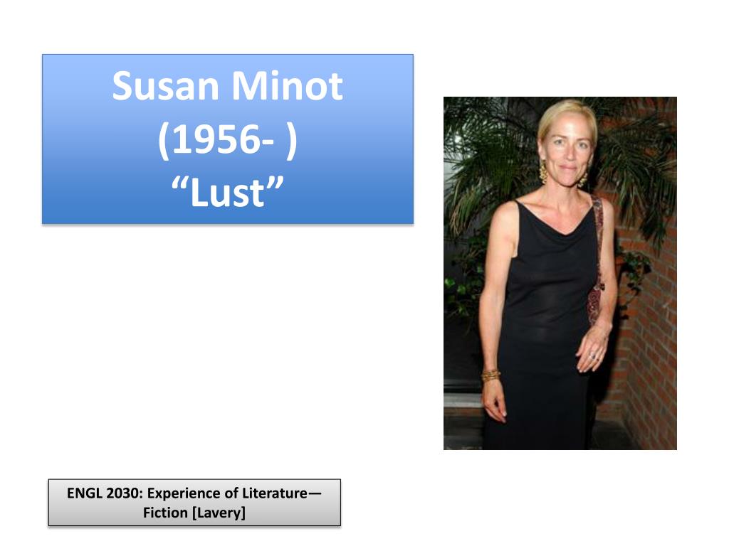 lust by susan minot