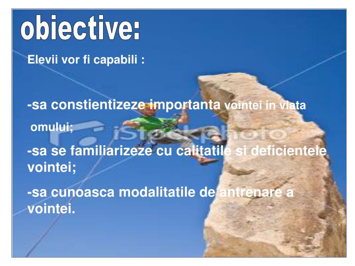 Importanta Libertatii In Viata Omului PPT - despre V O I N T A PowerPoint Presentation - ID:2714308