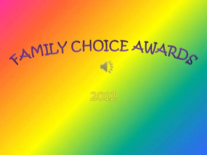 family choice awards n.