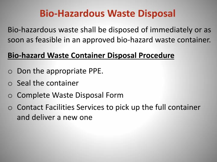 PPT WCTC Bloodborne Pathogen Training PowerPoint Presentation ID