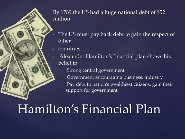 ppt launching a new republic 1789 1800 powerpoint presentation alexander hamilton financial plan