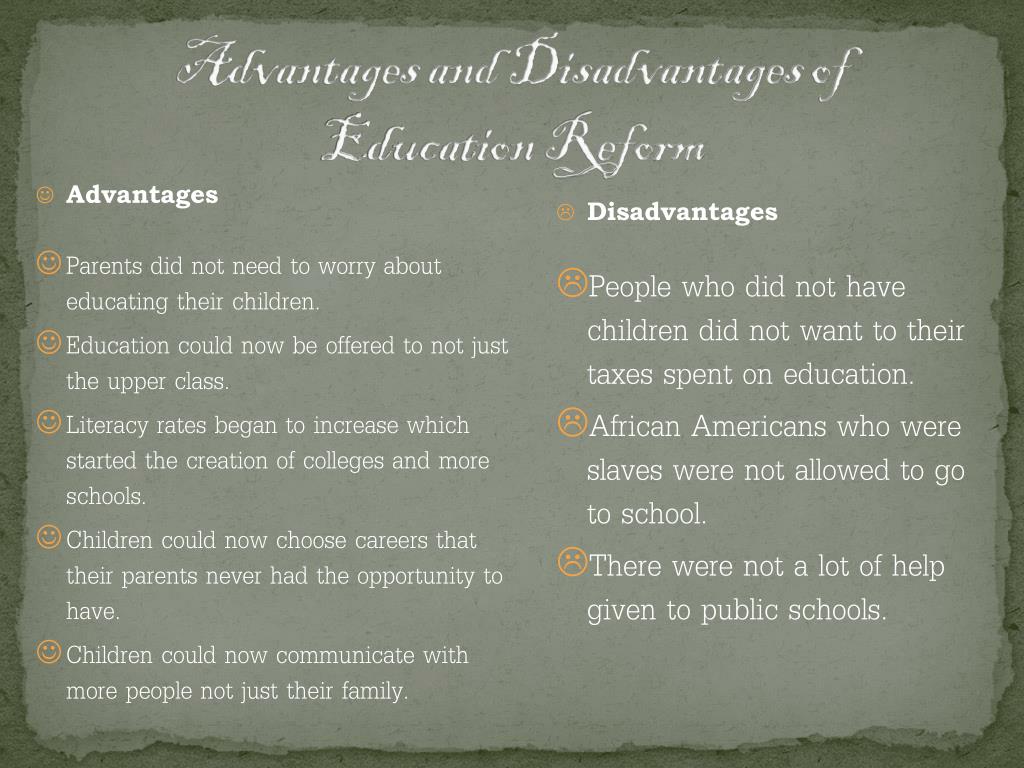 PPT Education Reform in the 1800s PowerPoint Presentation, free