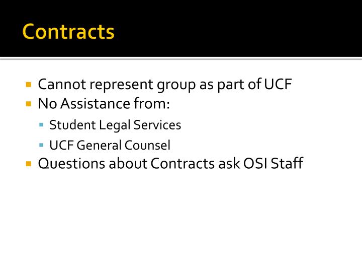 ppt registered student organization orientation powerpoint ucf rso update form