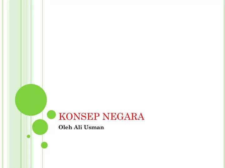 PPT - KONSEP NEGARA PowerPoint Presentation, free download - ID:2717500