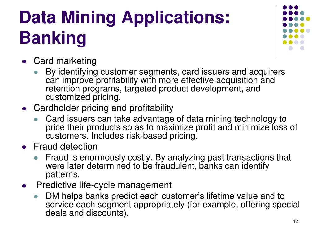 research paper on data mining in banking