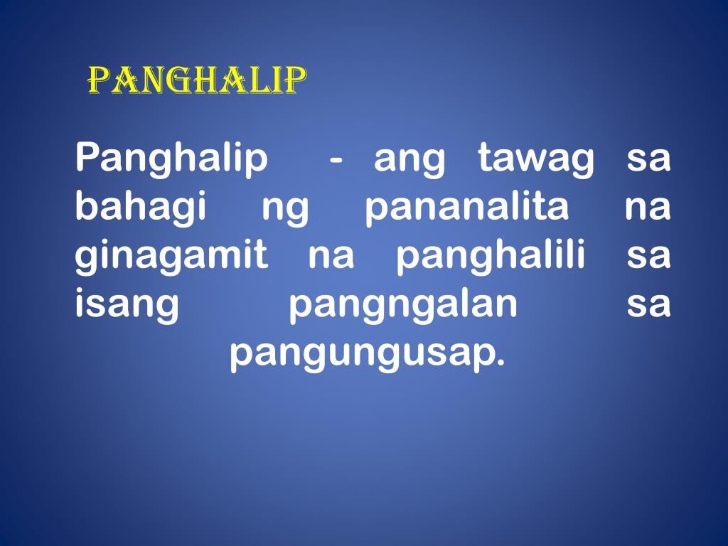 PPT - PANGHALIP PowerPoint Presentation, free download - ID:2719219