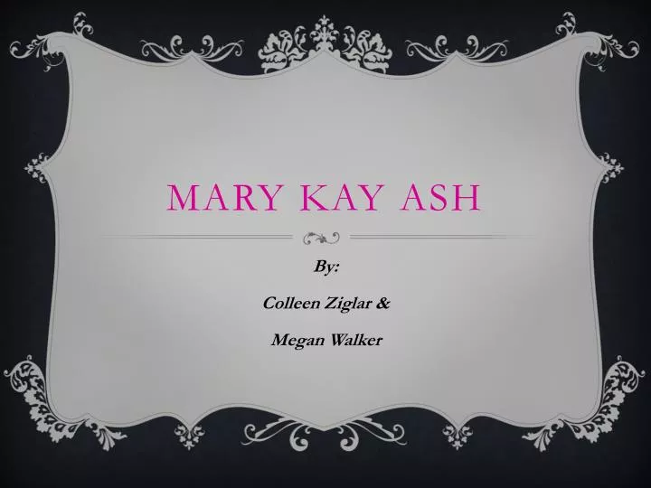 Mary kay ash videos