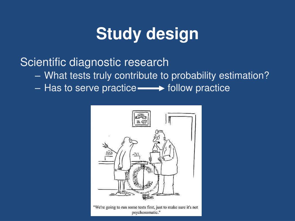 what is diagnostic research design example
