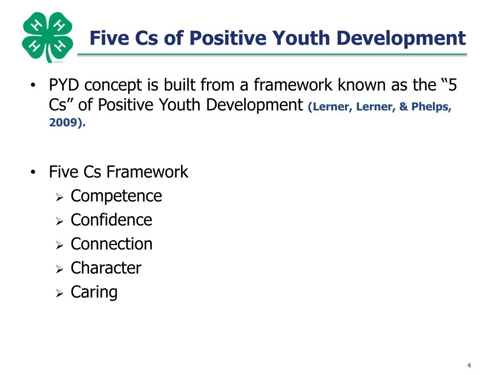 PPT - Exploring Positive Youth Development in Indiana's 4-H Program ...