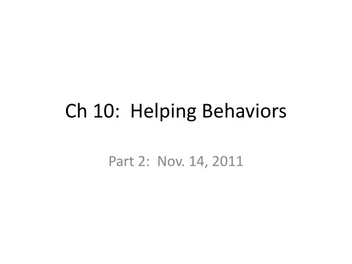 helping behavior psychology Used as a term only since the 1970s, prosocial behavior is the antonym of antisocial behavior the research into the psychology of giving, helping and sharing has gained signficance as the key to harmonious interpersonal and group relations. helping behavior psychology Used as a term only since the 1970s, prosocial behavior is the antonym of antisocial behavior the research into the psychology of giving, helping and sharing has gained signficance as the key to harmonious interpersonal and group relations.