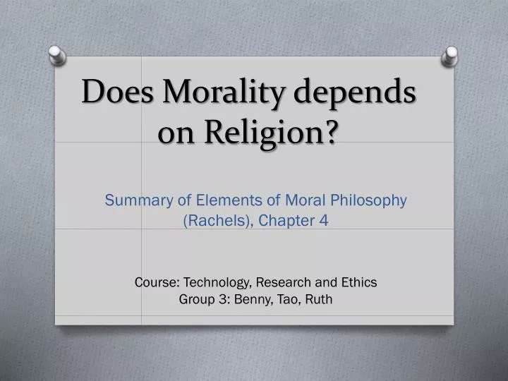 Moral Identity, Religiosity, And Loneliness In