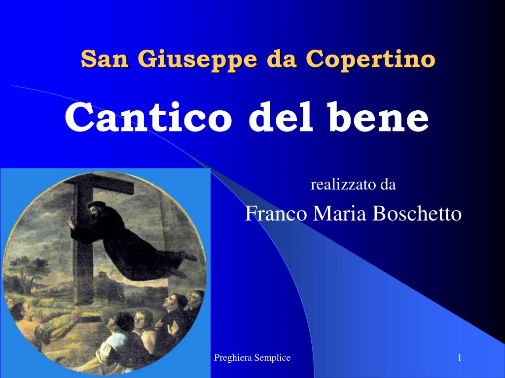 PPT - San Giuseppe da Copertino PowerPoint Presentation, free download -  ID:2721147