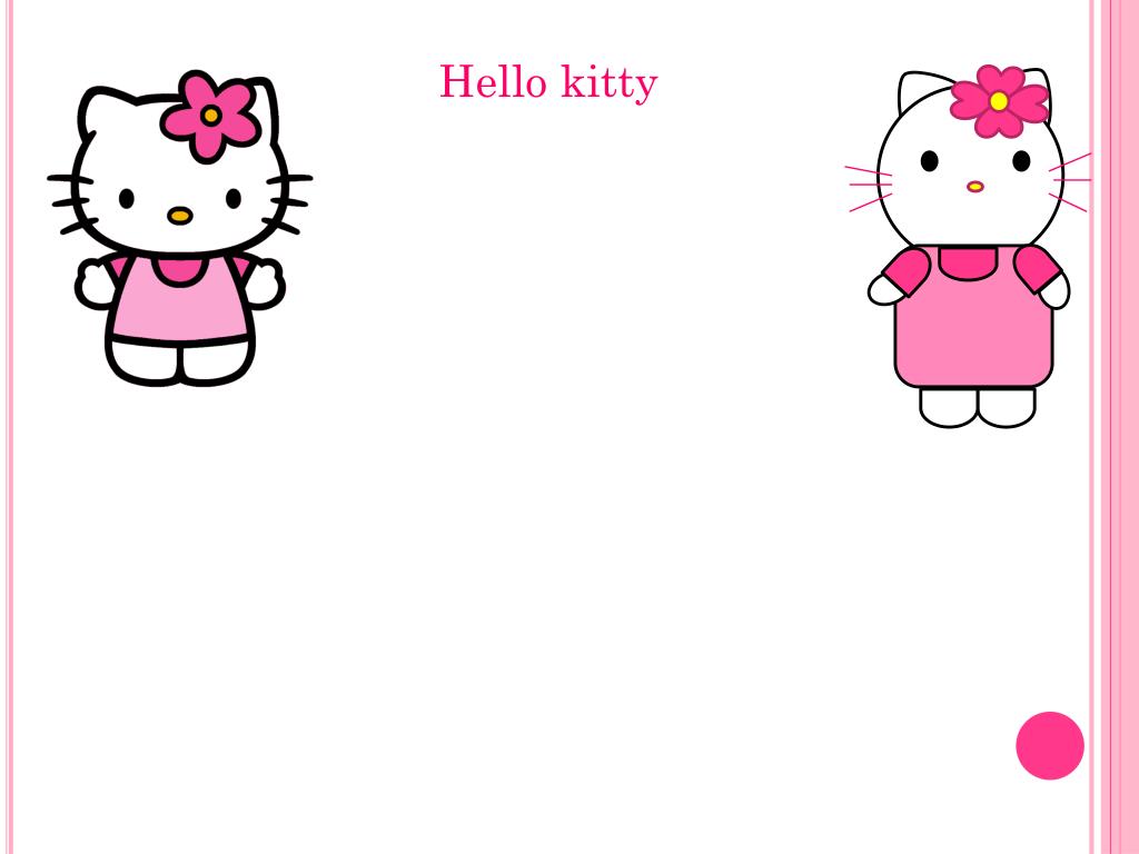 hello kitty slide presentation