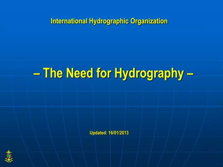 international hydrographic organization n.