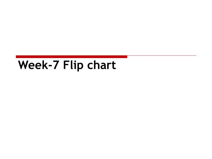 Flip Chart Ppt