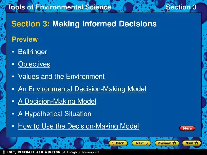 informed decisions informed decisions