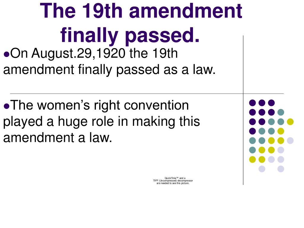 thesis on 19th amendment