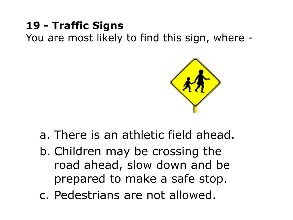 PPT - Traffic Signs PowerPoint Presentation, free download - ID:2722078