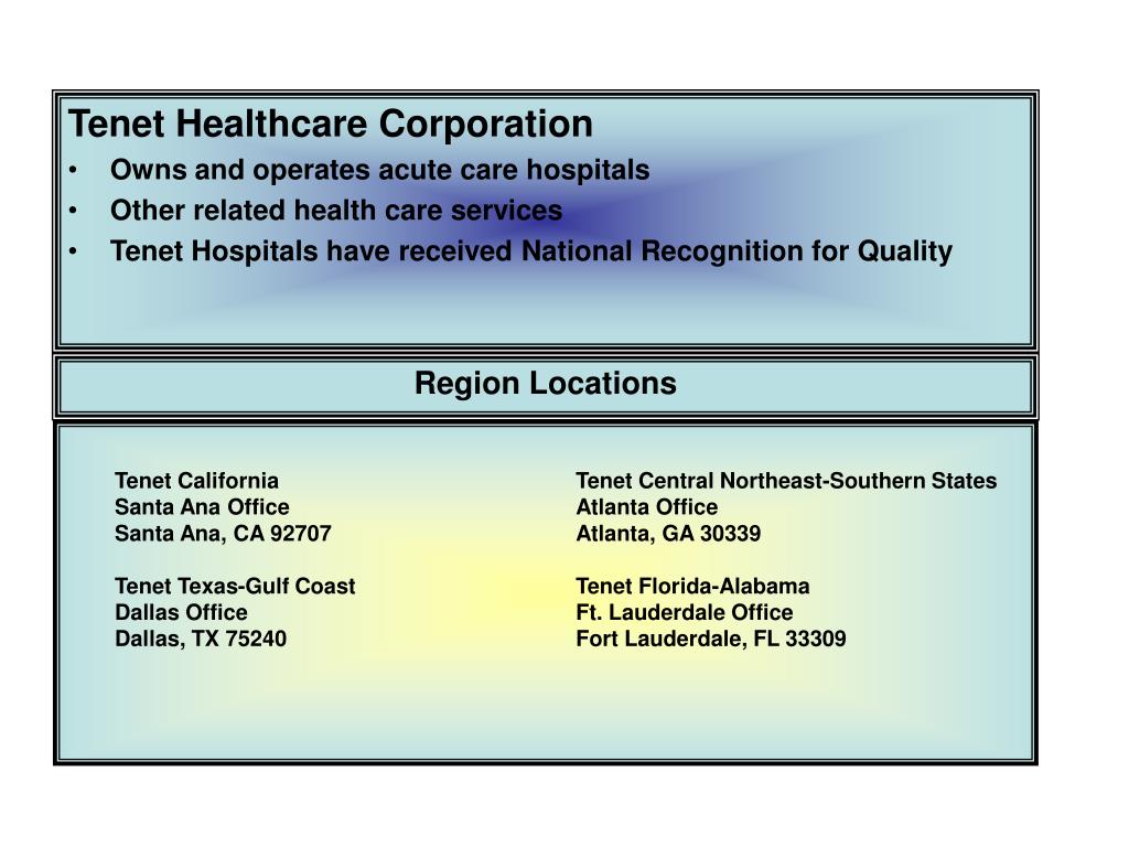 PPT Healthcare Corporation PowerPoint Presentation, free