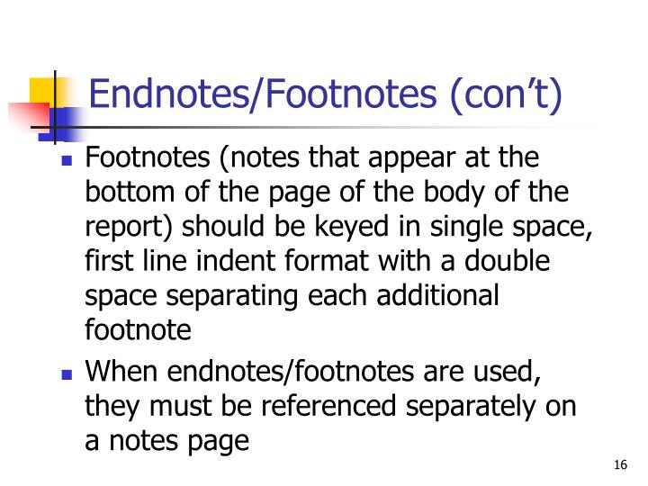 endnote vs footnote endnote vs footnote