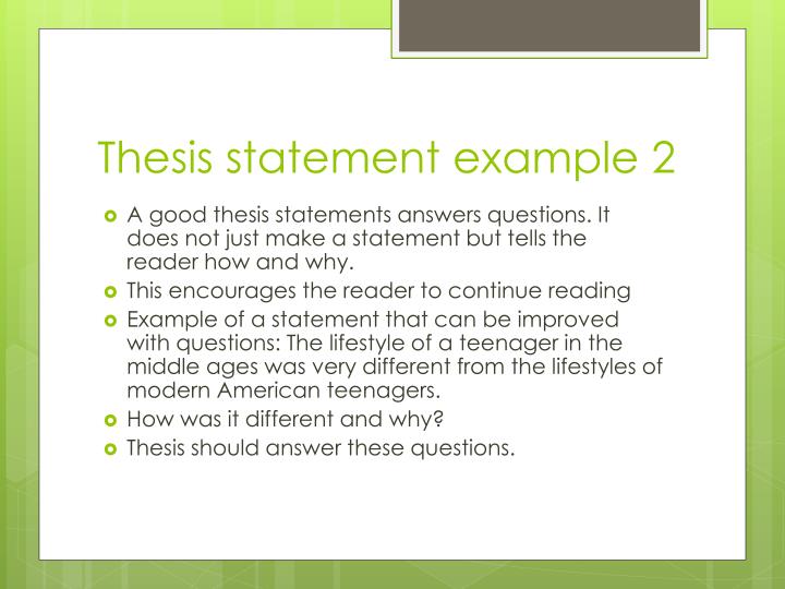 Top Good Thesis Essay Examples Full - scholarship