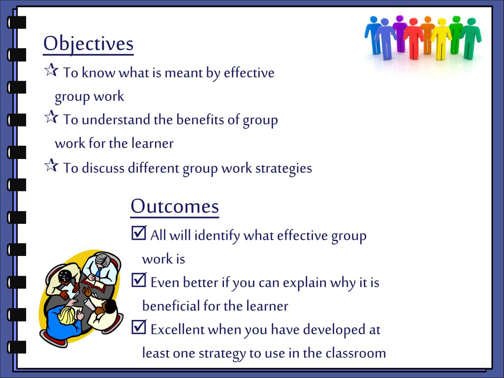 objectives of group presentation