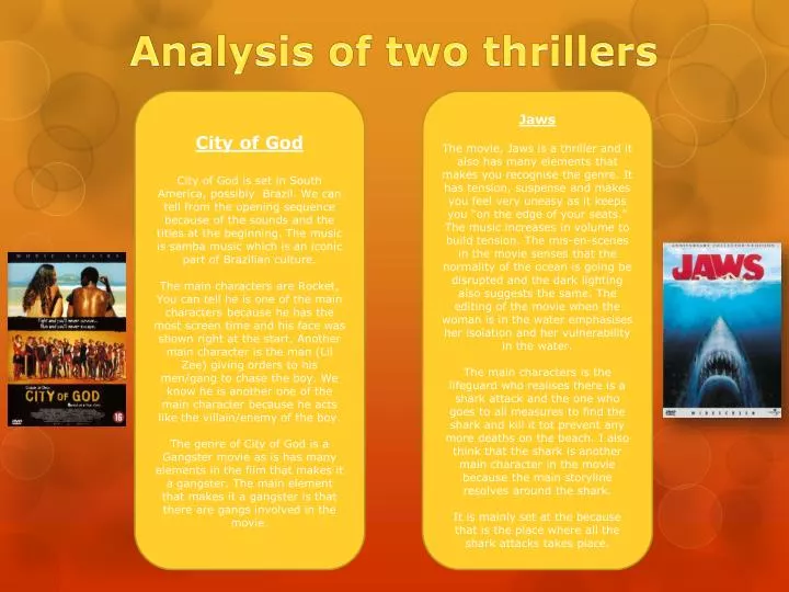 city of god editing analysis city of god editing analysis
