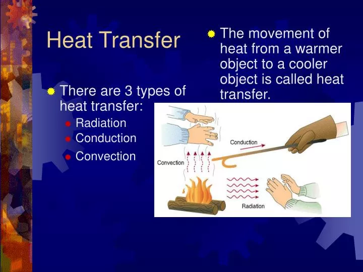 heat transfer paper presentation topics