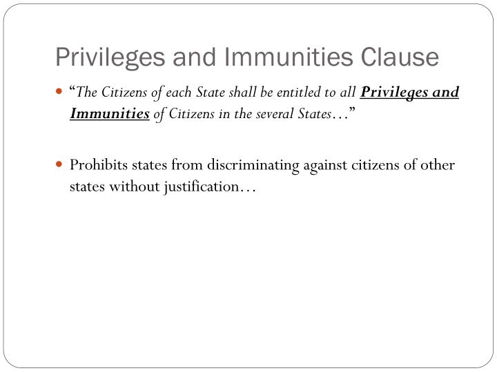 PPT Article IV Interstate Relations PowerPoint Presentation ID2729528