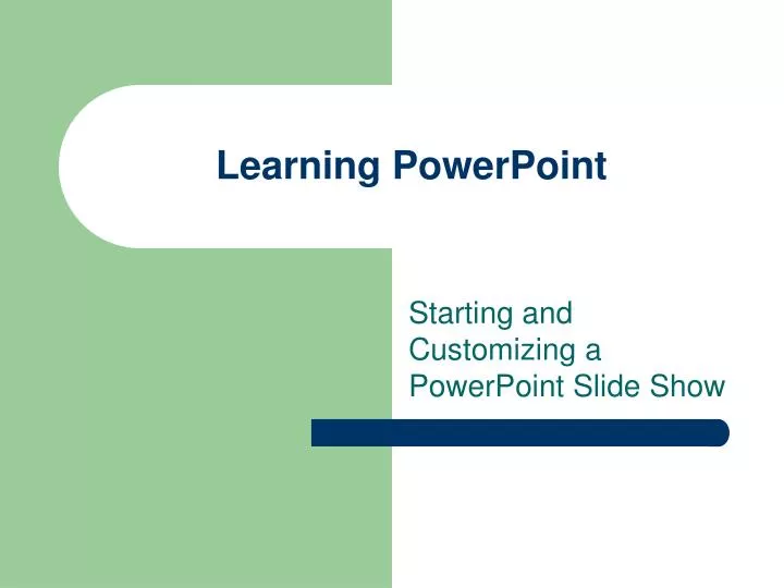 learning powerpoint n.
