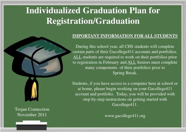 PPT Individualized Graduation Plan for Registration/Graduation