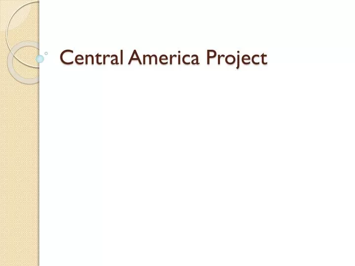 central america project n.