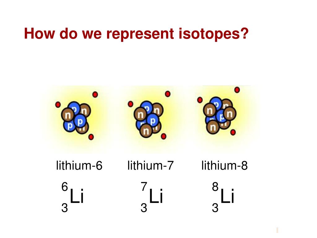 Какой изотоп лития