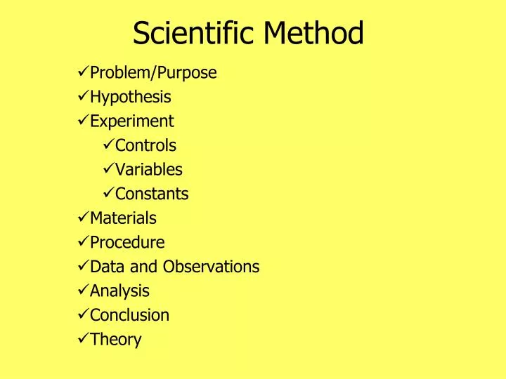 scientific method n.
