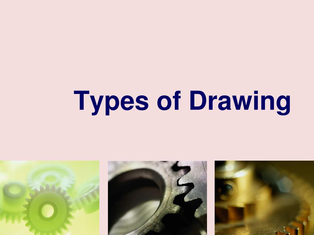 types of drawing powerpoint presentation
