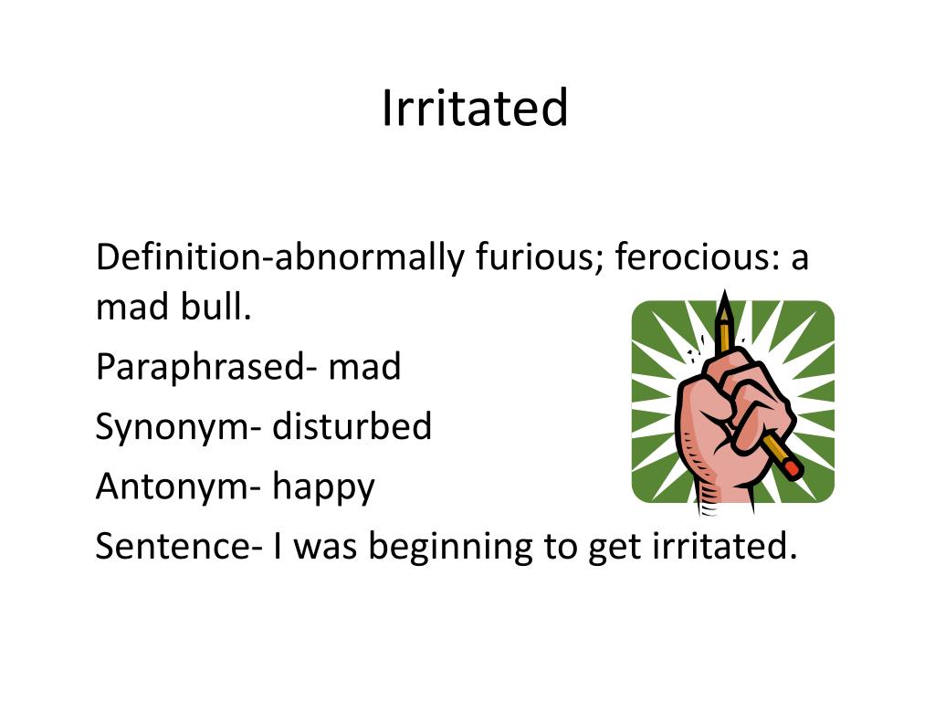 PPT - Irritated PowerPoint Presentation, free download - ID:2731339